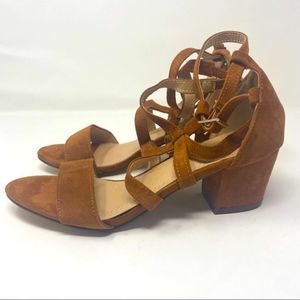 Chase + Chloe Block Heels Sz 7